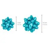 Custom Turquoise Butterfly <b>Bow</b> Eco-Friendly Polyester Digital Printed <b>Gift</b> Ribbons Satin Woven Luster Christmas Decorative <b>Bows</b> - Product Image 6