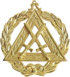 Bijou de collier de commanderie des Chevaliers Templiers Grand Sénéchal - Plaqué or, type de gemme sans pierre précieuse, nom du type d'article : Bijou de collier - Product Image 2