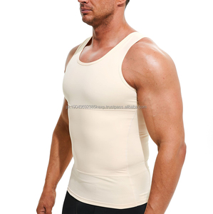 Débardeurs décontractés pour hommes 100% coton Étiquette personnalisée Vêtements de sport secs Respirant et multicolore Design tendance Tissage tricoté - Product Image 1