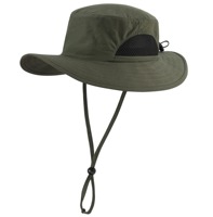 Chapeaux tactiques Airsoft Sniper Bucket Boonie, casquettes népalaises coupe-vent, chapeaux de pêcheur, chapeaux de chasse, chapeaux anti-UV pour hommes, été