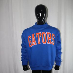 Sudadera GATORS con cuello simulado, 450 GSM, nombre personalizado, bordado en aplique, corte holgado, 100% algodón, felpa francesa. - Product Image 3