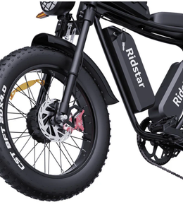 MEJOR OFERTA 2026 Motocicleta Eléctrica Todoterreno con Neumáticos Anchos Negros, Luz LED Delantera, 1001-2000W >80km/h - Product Image 5