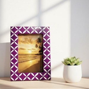 Custom Color and Size Resin Inlay <b>Picture</b> <b>Frame</b> with Decorative Artwork Pattern for Home and Office Tabletop Display Wholesale - Product Image 3