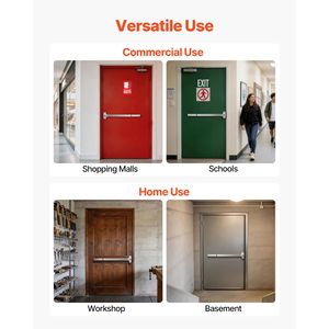 Dispositivo Antipanico Automatico per Porte di Uscita Commerciali in Acciaio Inox da 31 Pollici - Product Image 6