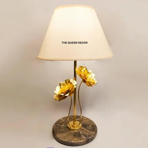 Modern Luxury any <b>Space</b> Electric <b>Lighting</b> Lamp Wedding Festive Occasion Classic Black Finish Metal Table Lamp White Shade - Product Image 5