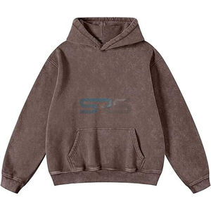 Vente en gros de sweats à capuche pour hommes de haute qualité, nouvelle arrivée, coupe ample, broderie sur le devant, polyester/coton, sportif, décontracté, dernier design - Product Image 3