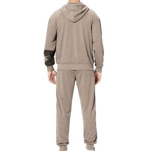 Chándal liso con cremallera personalizado para hombre, en oferta, corte ajustado, de algodón, chándal liso con cremallera para hombre - Product Image 6
