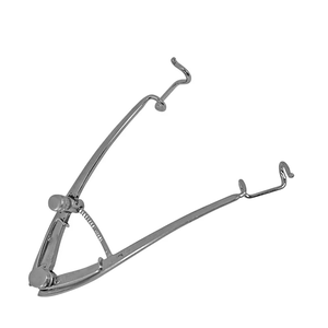 Espéculo ocular Clark con hojas de alambre abierto, instrumento quirúrgico oftálmico, retractor de párpados ajustable, herramienta reutilizable de acero inoxidable - Product Image 2