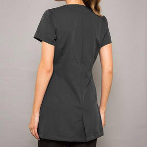 ชุดสครับสำหรับร้านทำเล็บและสปา รุ่น Girls Beauty Tunic ผ้าถักคุณภาพสูง เหมาะสำหรับใช้ในโรงพยาบาลและร้านเสริมสวย - Product Image 5