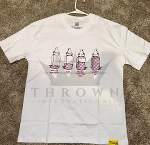 Camiseta Clásica Personalizable de Alta Calidad para Hombre, 100% Algodón Peinado, Estampado Serigrafiado, de Corte Holgado, SERIE WORLS THAT'S AWFUL LOT COUGH SYRUP - Product Image 3