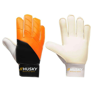 HUSKY SPORTSWEAR Warm Full Finger <b>Touchscreen</b> <b>Gloves</b> Black Acrylic Cotton Winter Outdoor Use Jacquard Wrist Length Breathable - Product Image 1