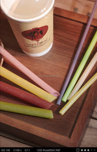 Pailles en riz écologiques conçues pour les restaurants et les cafés, soutenant l'emballage de boissons durable - Product Image 4