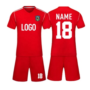 Ensemble de maillots de football personnalisés de haute qualité 2022, respirant, pour adultes unisexes, service OEM, vente en gros, football pas cher - Product Image 3