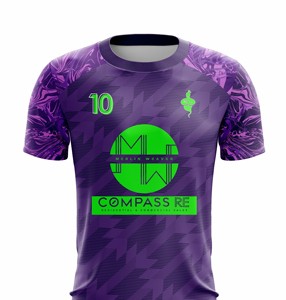 Wholesale Custom Logo Front 100% Polyester Quick Dry Short Sleeve <b>Soccer</b>/Football Uniform OEM Service - Product Image 3