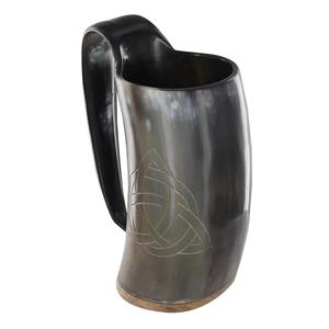 Jarra de Cuerno Natural Vikinga para Beber - Ecológica, Ligera, Estilo Americano para Vino y Cerveza, Ideal para Fiestas, Bodas, Regalos 2026 - Product Image 3