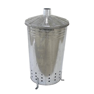 เตาเผาขยะกลางแจ้งแบบมีฝาปิด ขนาด 90 ลิตร สำหรับสวนหลังบ้าน ราคาประหยัด - Product Image 5