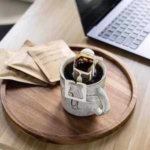 Bandeja de madera multiusos, tabla de madera natural premium para té, café, desayuno y refrigerios a precio económico. - Product Image 1