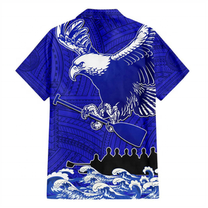 Chemise Hawaïenne Personnalisée Style Insulaire Samoa Fautasi Race Aigle Polynésien – Vente en Gros Fabricant - Product Image 3