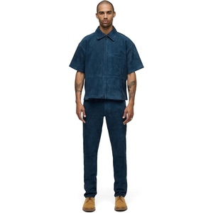 Camisa Casual de Piel de Oveja Genuina Suave para Hombre, de Alta Calidad y Personalizada, para Uso Diario - Product Image 4