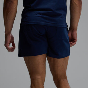 Shorts en coton uni pour homme, taille mi-haute, décontractés, respirants, tricotés - Product Image 3