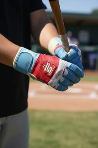 Guantes de Bateo de Béisbol Profesionales Personalizados al por Mayor, Ligeros, Duraderos, de Secado Rápido y Transpirables, Protección para Mano Derecha/Izquierda, Talla XXL - Product Image 3