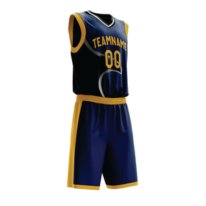 Tenue de basketball personnalisée, maillot de basketball pour jeunes, vente en gros de maillots de basketball vierges, sublimation - Product Image 4