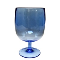 JACK WORTH Plastique PS SAN comme gobelet d'eau minimaliste en acrylique Tritan à tige courte écologique de 16 oz