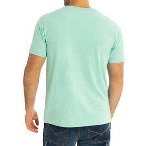 Camiseta de Hombre Lisa con Cuello en V, al por Mayor, Personalizable con el Logotipo de tu Marca, Camisetas Casuales Lisas para Hombre, 100% Algodón, la Mejor Calidad - Product Image 2