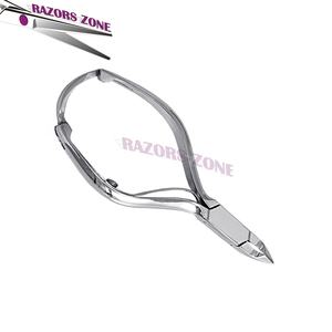 Best-seller Coupe-ongles de qualité supérieure Pince à ongles à cuticules en acier inoxydable plaqué or Outil de beauté pour les doigts - Product Image 3