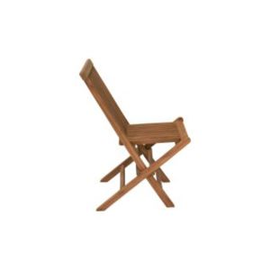 Outdoor Solid Teak Wood <b>Folding</b> Chair-Waterproof & Durable for <b>Garden</b>/Patio Dining - Product Image 4