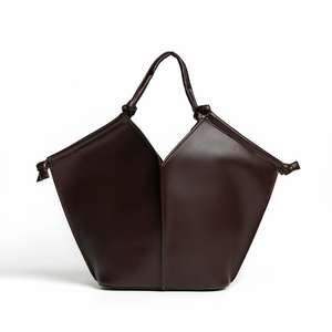 กระเป๋าโท้ทหนังแท้ขนาดใหญ่สำหรับผู้หญิง |   กระเป๋าสะพายไหล่แบบมีซิปปิด กันน้ำ พกพาสะดวก ใช้ได้ทุกวัน ทั้งในออฟฟิศและเดินทาง - Product Image 6