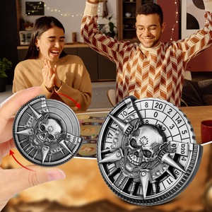Dado Fidget Spinner Personalizado 7 en 1, Dado Poliédrico de Metal Multifuncional para D&D, Accesorios Portátiles para Juegos de Rol, Dado Fidget Spinner DND - Product Image 3