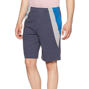 Shorts Bermuda pour Hommes en Tissu Non Tissé Écologique, Couleur Unie, Style Sportif, avec Taille Élastique, Vêtement Décontracté - Product Image 6