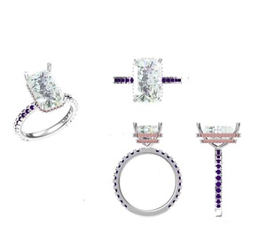 Anillo de Diamante Sintético de Oro de 18 Quilates de Primera Calidad, Certificado por IGI, Corte Radiante, 6 Quilates, Claridad VVS VS, Joyería Fina de Lujo, Anillo de Compromiso para Mujer - Product Image 2
