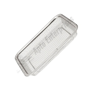 Mesh Box Stainless Steel Tray <b>Surgical</b> <b>Instrument</b> <b>Surgical</b> Medic <b>Instrument</b> Mesh Wire Tray Dental Sterilization Mesh Tray Rack - Product Image 1