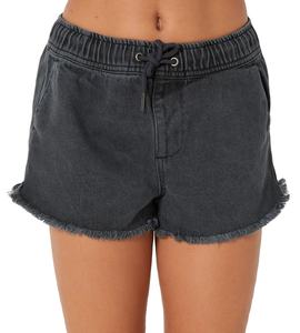 Short en jean personnalisé pour femmes à l'ourlet vieilli Short en jean pour femmes Short en jean gris délavé à l'acide - Product Image 1