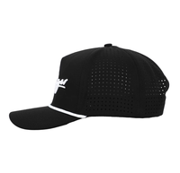 Casquette de golf personnalisée imperméable en gros, coupe laser, ventilation, ajustement réglable, légère, unisexe, pour hommes et femmes, en maille