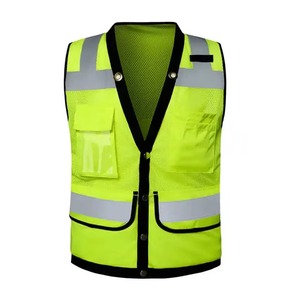 Chaleco de Seguridad de Rápida Colocación con Tiras Reflectantes Brillantes y Tela Ligera y Cómoda - Product Image 1