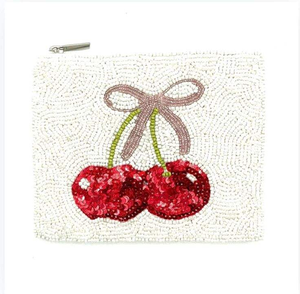 Luxury Handmade Beaded Coin Purse Elegant Storage Pouch for Cash Coins and Small Essentials At <b>Cheap</b> Price - Product Image 2