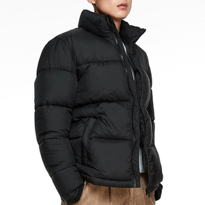 <b>Top</b> Selling Custom Down Casual Wear Streetwear Long sleeve Thick Winter Shiny Men Jacket Men's <b>Bubble</b> Puffer Jackets - Product Image 4