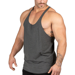 Stylish Fashionable BROOXLY SPORTS Casual Solid Men Tank <b>Tops</b> Cotton Sleeveless <b>Top</b> <b>Low</b> Price High Quality Breathable Fabric - Product Image 3