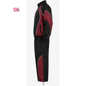 Conjunto Deportivo Unisex Estándar para Primavera, Todas las Estaciones, Impermeable, Transpirable, Cortavientos, con Cuello Alto y Cremallera, para Uso Casual al Aire Libre - Product Image 3