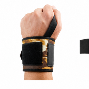 Muñequeras de alto rendimiento diseñadas para entrenamiento en gimnasio, levantamiento de pesas y ejercicios de fuerza con ajuste seguro - Product Image 4