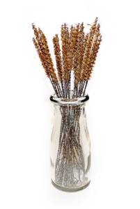 Brosse de nettoyage écologique en fibre de coco et bambou, réutilisable, naturelle, pour bouteilles et pailles, outil de cuisine durable - Product Image 3