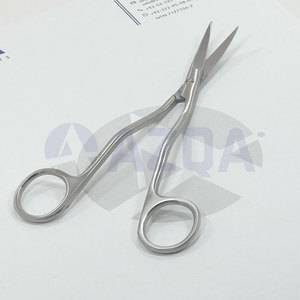 Ciseaux à broder professionnels en acier inoxydable à double courbure de 6 pouces, lames de précision affûtées, couture, artisanat, travaux d'aiguille, OEM, bricolage - Product Image 4
