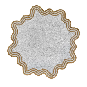 <b>Beaded</b> <b>Placemats</b> Embroidered Decorative Table Mat Premium Quality Wedding Party Dining Decor <b>Beaded</b> <b>Placemats</b> - Product Image 6