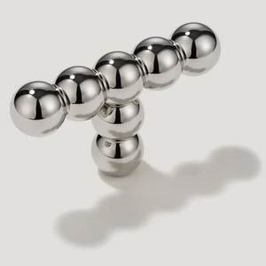 Modern & <b>Light</b> Luxury Bright Silver Handles for Cabinets, Wardrobes Drawers Cabinet Living Room - Product Image 3