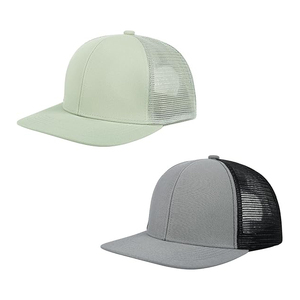 Casquette anti-transpiration toutes saisons avec logo personnalisé pour hommes, casquette de camionneur 6 panneaux en mousse de haute qualité, meilleure casquette de camionneur en maille - Product Image 1