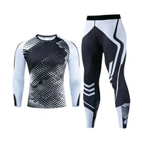 Maillots de compression unisexes, sous-vêtements de sport, leggings de gym MMA, shorts anti-UV coupe-vent en maille, imprimés simples