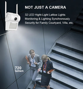 2 MP <span class=keywords><strong>IP</strong></span> Kamera WLAN Außenwand Hoflampe Sicherheit CCTV Straßenlicht 1080P Hof-Schwanzlampe Kamera mit Bewegung der Menschen Alarm - Product Image 6